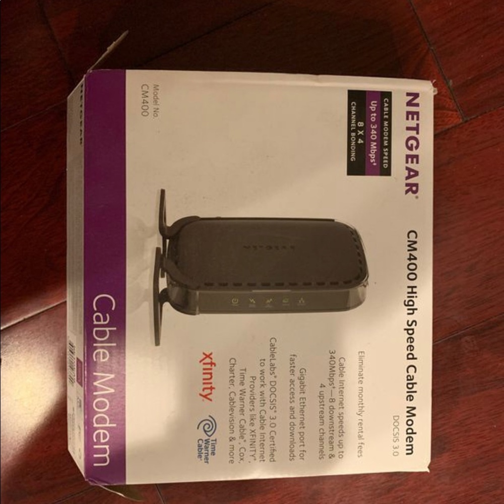 CM400 High speed cable modem (used)